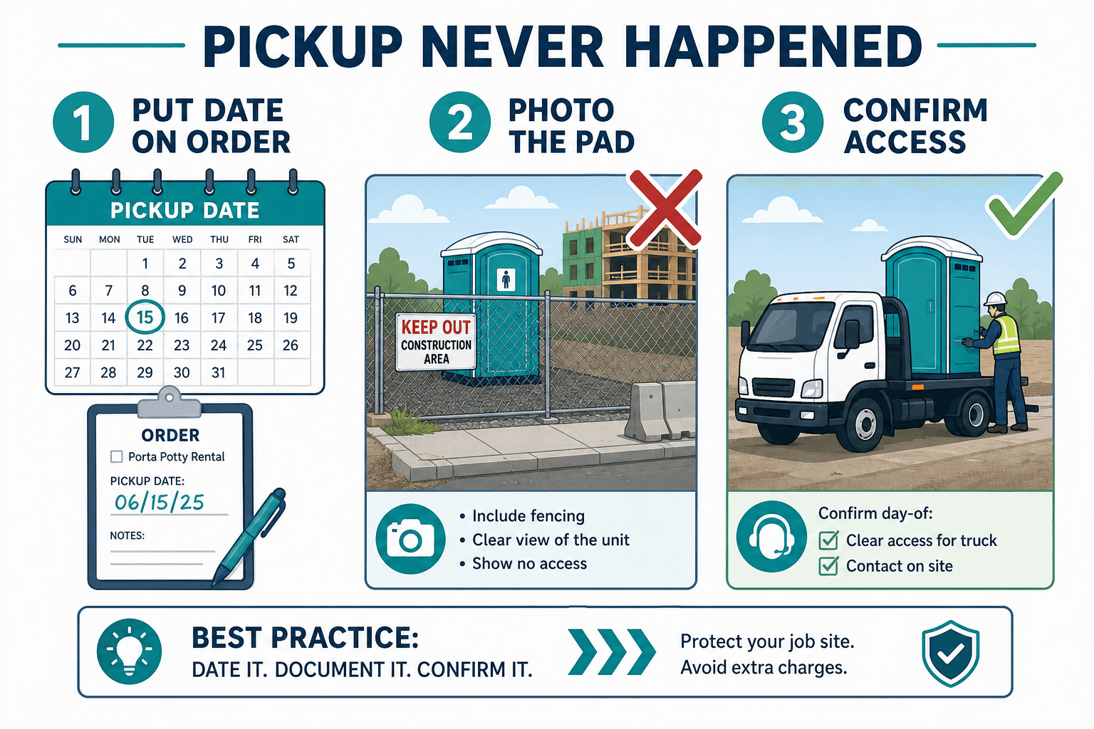Porta Potty Pickup Never Happened: How to Prevent It, illustrated guide